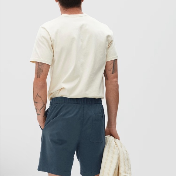 Everlane the performance chino pull on shorts kingfisher blue size XXL new men’s - Picture 3 of 8